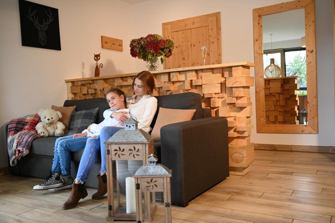 Apartamenty U Harrego II Przy Stawie Spa Klimatyzacja,Balkon,Sauna , Balia, Ogrod,Parking Kudowa Zdroj Luaran gambar