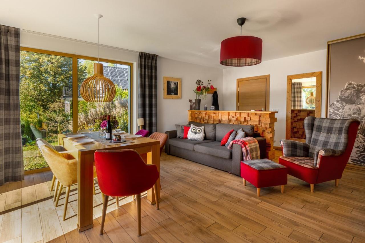 Apartamenty U Harrego II Przy Stawie Spa Klimatyzacja,Balkon,Sauna , Balia, Ogrod,Parking Kudowa Zdroj Luaran gambar