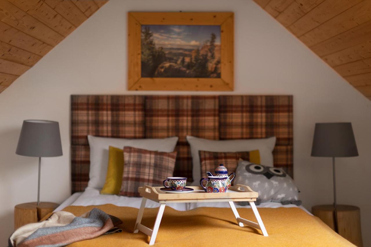 Apartamenty U Harrego II Przy Stawie Spa Klimatyzacja,Balkon,Sauna , Balia, Ogrod,Parking Kudowa Zdroj Luaran gambar