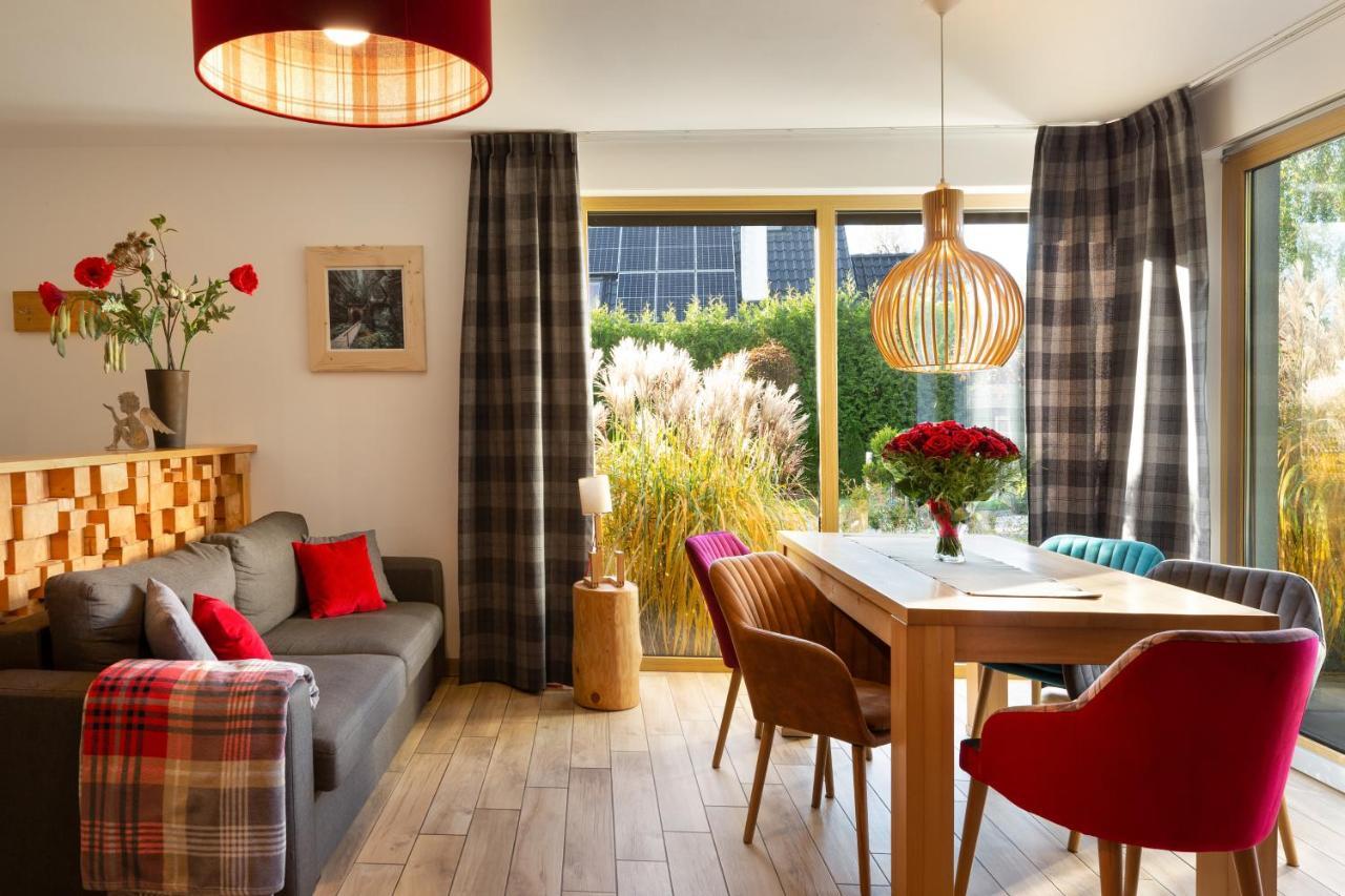 Apartamenty U Harrego II Przy Stawie Spa Klimatyzacja,Balkon,Sauna , Balia, Ogrod,Parking Kudowa Zdroj Luaran gambar