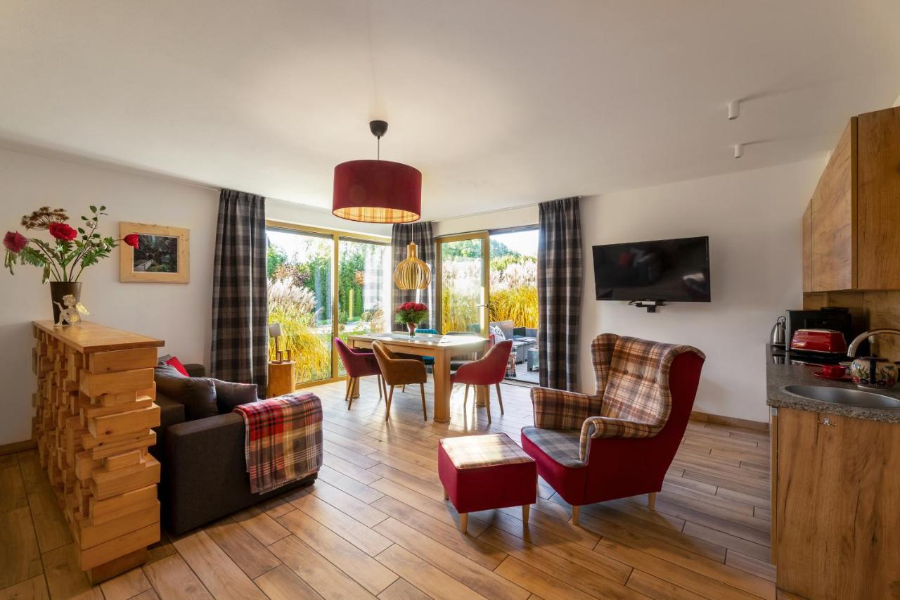 Apartamenty U Harrego II Przy Stawie Spa Klimatyzacja,Balkon,Sauna , Balia, Ogrod,Parking Kudowa Zdroj Luaran gambar