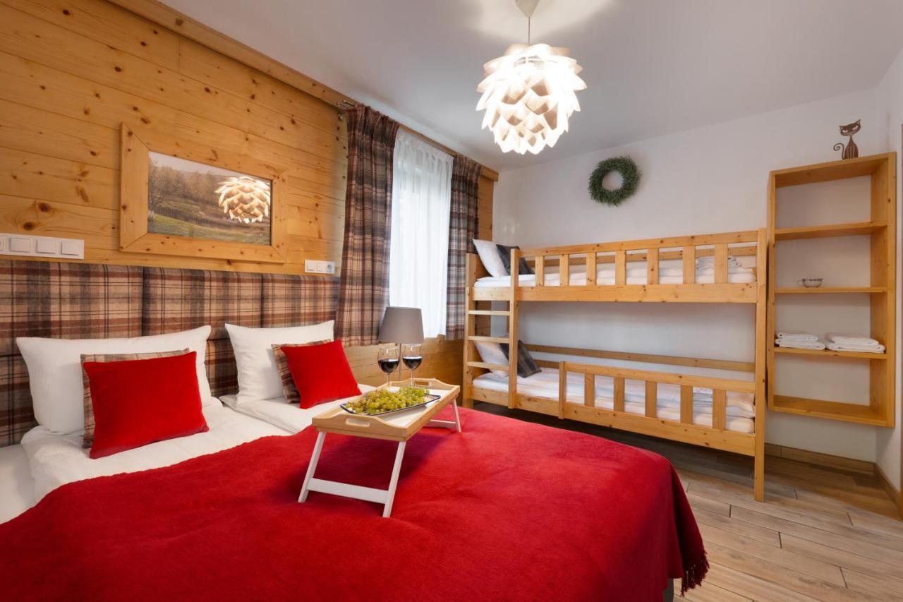 Apartamenty U Harrego II Przy Stawie Spa Klimatyzacja,Balkon,Sauna , Balia, Ogrod,Parking Kudowa Zdroj Luaran gambar